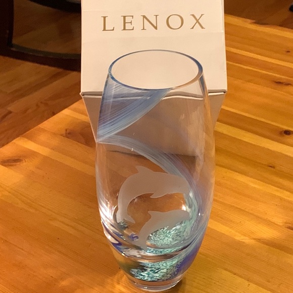 Lenox Accents Lenox Dolphin Vase Poshmark